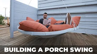 Making a Porch Swing | Patio Makeover Ep 3