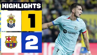 Highlights UD Las Palmas vs FC Barcelona (1-2)