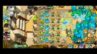 Level 85 in Plants vs Zombies 2 ;Pyramid of Doom - Endless Zone ! Electric Currant