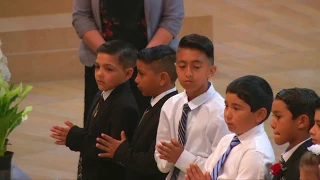 First Communion |  Sixth Sunday of Easter (May 6, 2018)