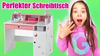 Coole Hacks für XXL Schreibtisch | neu organisieren | Tolle Ideen für die Schule | Clarielle