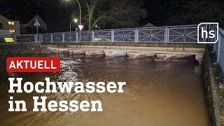 Pegelstände in Hessen steigen – Hochwasser im Kreis Fulda | hessenschau