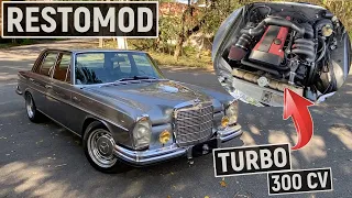 RESTOMOD: Mercedes-Benz com motor M104 e turbo pra entregar 300 cv | Garagem Drops #114