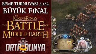 BFME Turnuvası 2022 BÜYÜK FİNAL (Darknight vs ShaNKs) The Battle for Middle Earth - Orta Dünya