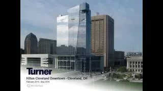 Hilton Cleveland Downtown Hotel Construction Time-Lapse