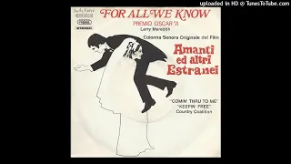 Larry Meredith - For All We Know