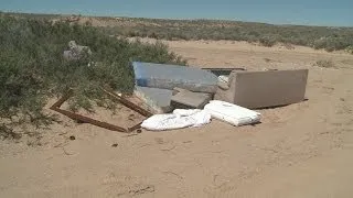 State cop caught illegally dumping trash