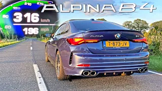2024 ALPINA B4 Gran Coupe | 0-196MPH / 0-316KMH | SOUND & POV