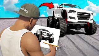 TODO lo que DIBUJO es REAL en GTA 5 📝😜