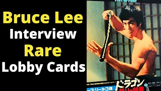 Bruce Lee Interview | Rare Bruce Lee Lobby Cards!