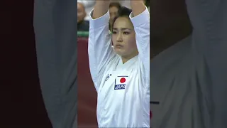 Chibana No Kushanku By. KIYOU SHIMIZU GOLD MEDAL Karate 1 MATOSINHOS 2022 Part 1 #wkf #short #karate