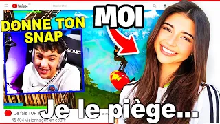 J'ai DRAGUÉ INOXTAG en FILLE sur Fortnite...