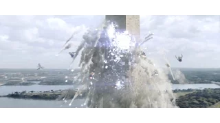 Pixels Washington, D.C. VFX Video Shot Build