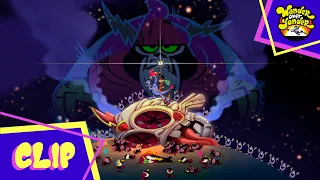 Lord Hater's invasion is thwarted by Wander's banjo (The Brainstorm) | Wander Over Yonder [HD]