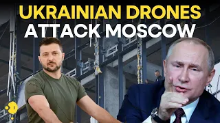 Russia accuses Ukraine of 'terrorism' after drone strike near Moscow | Russia-Ukraine War LIVE |WION