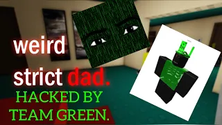 THIS ROBLOX GAME WAS HACKED BY TEAM GREEN… (DISASTER)