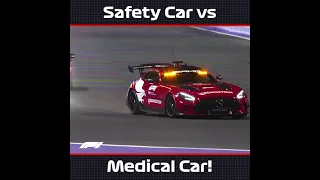 F1 2022 Safety Car vs Medical Car