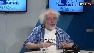 Главный редактор радиостанции "Эхо Москвы" Алексей Венедиктов в программе "Вечерний Разворот" MIX TV