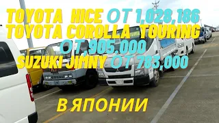 Грузовики в Японии на  аукционе  TOYOTA HICE   Toyota Dyna Toyota  Corolla Touring SUZUKI  Jimny