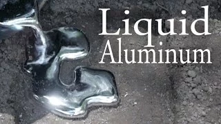 How To Melt Aluminum With A Hole In The Ground