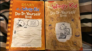 Diary of a Wimpy Kid Do-It-Yourself Book Comparison (Original VS Re-Release)