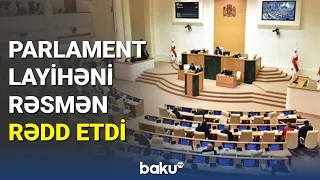 Parlament layihəni rəsmən rədd etdi - BAKU TV