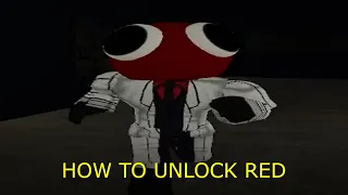 How To Unlock RED In Accurate Rainbow Friends Roleplay - Roblox