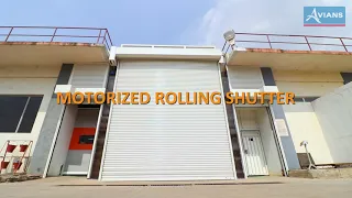 Motorised Rolling Shutter | Manufacturer of Rolling Shutter |  Avians
