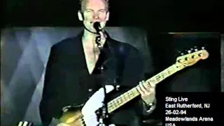 STING - East Rutherford, NJ 26-02-94 "Meadowlands Arena" USA (FULL SHOW FM RADIO)