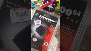 Finding Sealed N64 Stuff At A Thrift Shop
