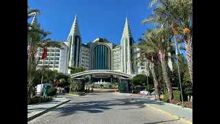 Entrance Delphin Imperial  Hotel Antalya