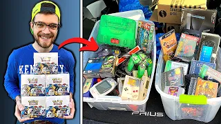 Trading Sealed Pokemon Card Boxes for Video Games! (HUGE Profit!)