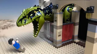 LEGO Jurassic World (3). Dinosaurs Hunt People