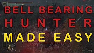 Elden Ring - How to Kill Bell Bearing Hunter Very Easy - Boss Fight Guide