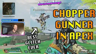 The FUNNIEST GLITCH in Apex Legends History Won Us The Game! (Rampart Crypto Chopper Gunner)