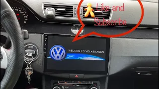 Install Android10 Car Radio in Volkswagen Passat CC