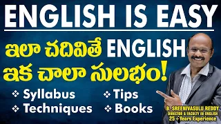 MASTER STRATEGY|  HOW TO CRACK ENGLISH IN COMPETITIVE EXAMINATIONS? | BY B SREENIVASULU REDDY SIR