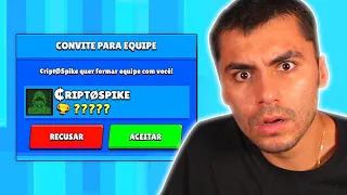 O JOGADOR DE NOME PROIBIDO ME CONVIDOU PARA EQUIPE... Brawl Stars