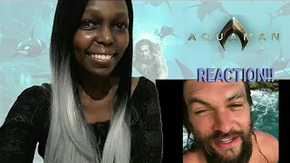 Aquaman Trailer Teaser 1 SDCC 2018 Reaction!