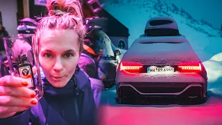 THIS IS LIFE IN THE ALPS! - Audi RS6 2020 Dream Winter Road Trip!