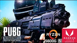 PUBG - PUBG TEST ON RADEON VEGA 7 GRAPHICS RYZEN 5 5600G #pubgpc