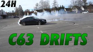 1 TAG DRIFTEN Challenge.. mit meinem C63 AMG *FAST UNFALL*