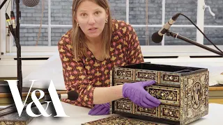ASMR at the museum | Open up an intricate decorative cabinet | V&A