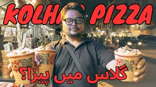 Famous Kulhad Pizza at Hussainabad | Pizza in Glass | Most Unique Pizza Ever | Street Food Karachi