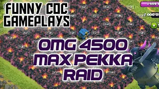 4500 Max Pekka Unbelievable Attacks | Clash of Clans Private Server | Pekka Challenge