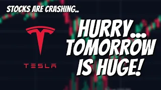 WARNING: Watch Before 2pm Tomorrow.. Tesla Stock is going to Move BIG.