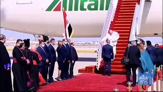 Arrival of Pope Francis in Iraq 5 March 2021 HD