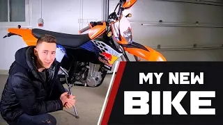 SD // Part 1 - My new motorcycle // KTM 530 EXC SUPERMOTO PROJECT