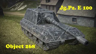 Jagdpanzer E 100 ● Object 268 - WoT Blitz UZ Gaming