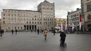 Sturmtief Ignatz zieht über Halle hinweg